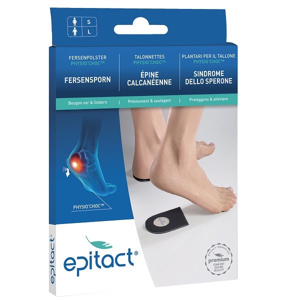 EPITACT Talonnette Épine Calcanéenne Soulagement Douleur | 1 Paire