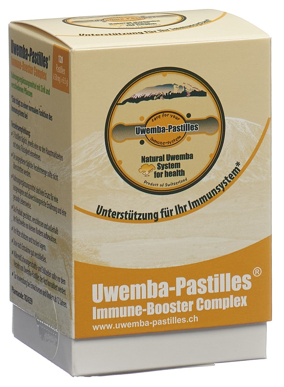 UWEMBA Immune-Boost Pastilles 530 mg 120 pièces | Soutien immunitaire
