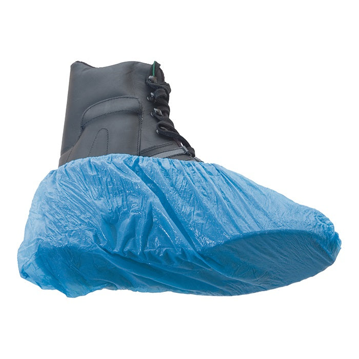 SAHAG Surchaussures Polyuréthane Bleu 100 Pièces | Protection Hygiène