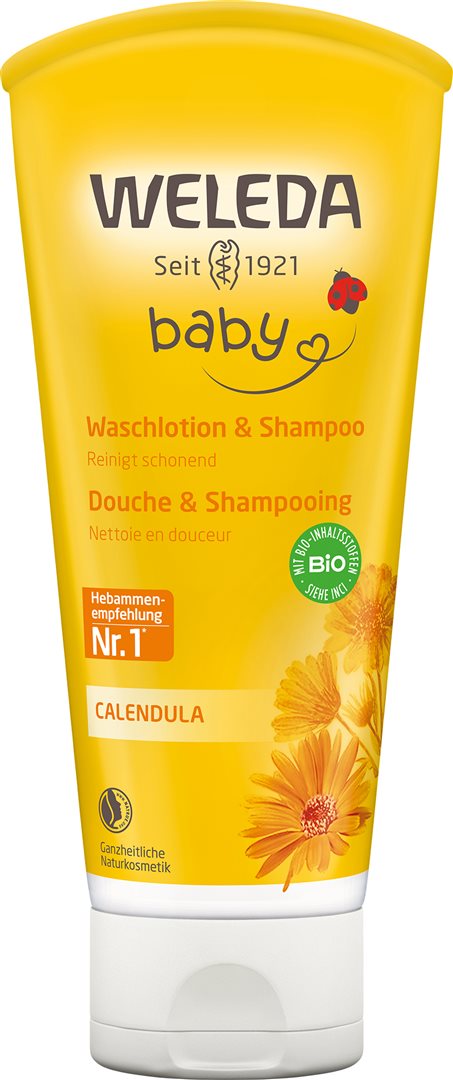 WELEDA BABY douche&shampooing calendula tb 200 ml
