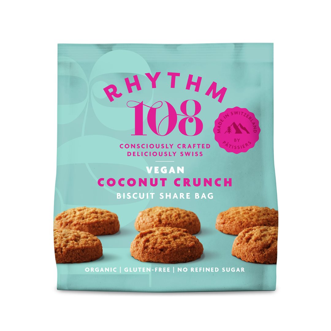 RHYTHM108 Biscuit Coco Bio 135 g | Goût Délicieux