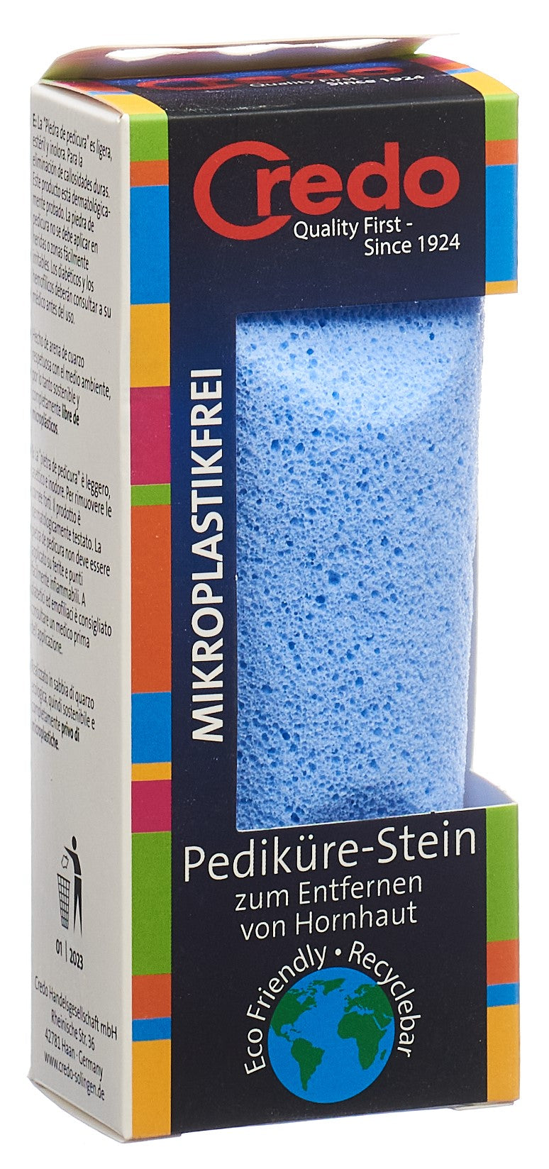 CREDO Pierre Pédicure Mousse Verre Douceur & Lissage | 1 pc