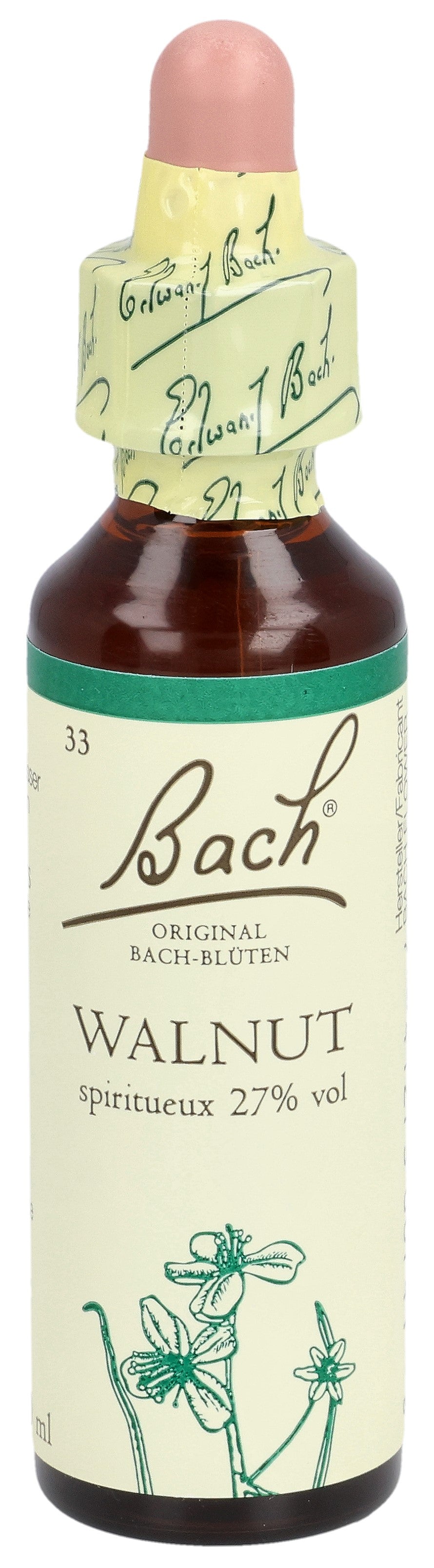 Fleurs de Bach Original Walnut 33 20 ml | Soutien Émotionnel
