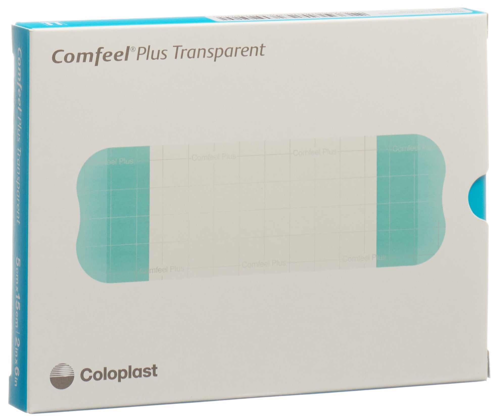 Comfeel Plus Pansement Hydrocolloïde Transparent 5x15cm 5 Pièces