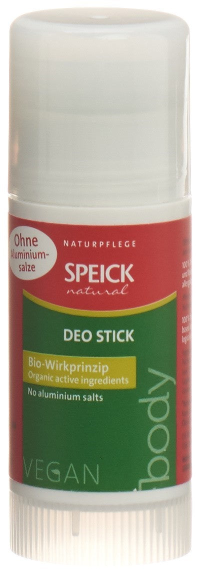 SPEICK Natural Déodorant Stick 40 ml | Fraîcheur Durable