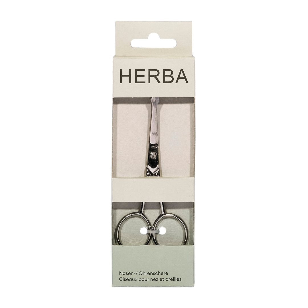 HERBA Ciseaux Nez Oreilles 10.5cm Précision Confort | Accessoire Soin