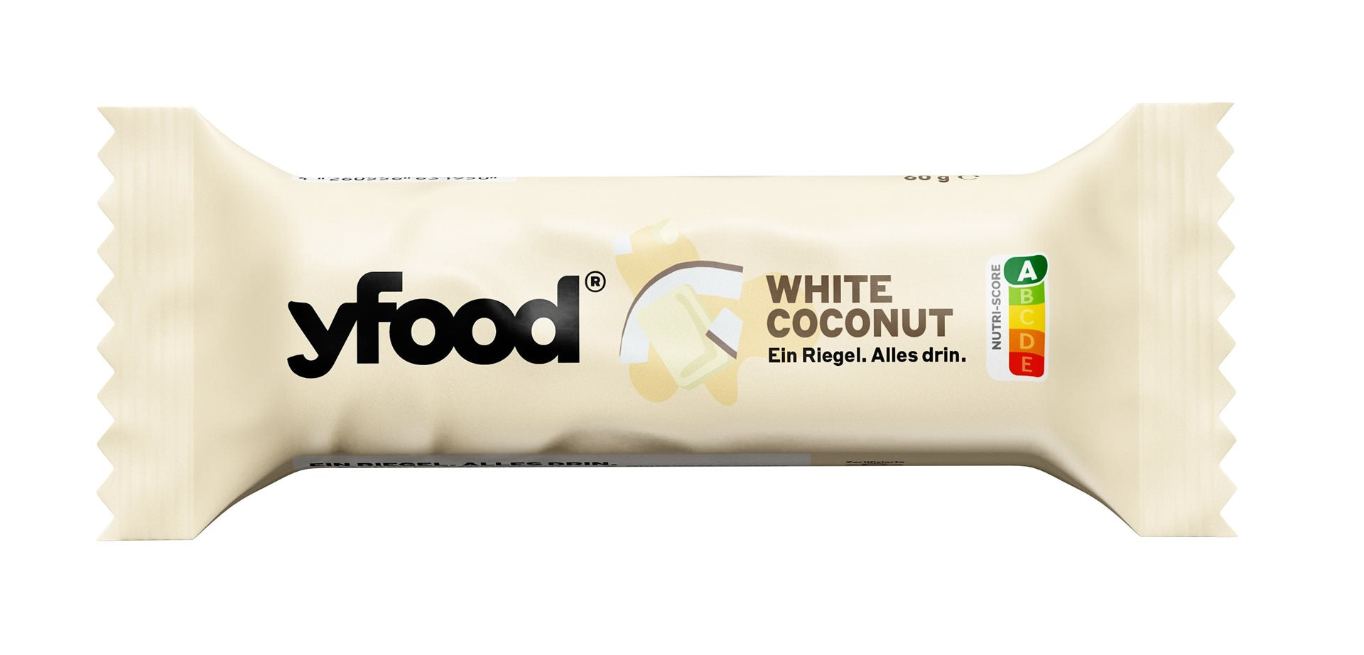 YFOOD hautes proté barre coco&choco bla 60 g