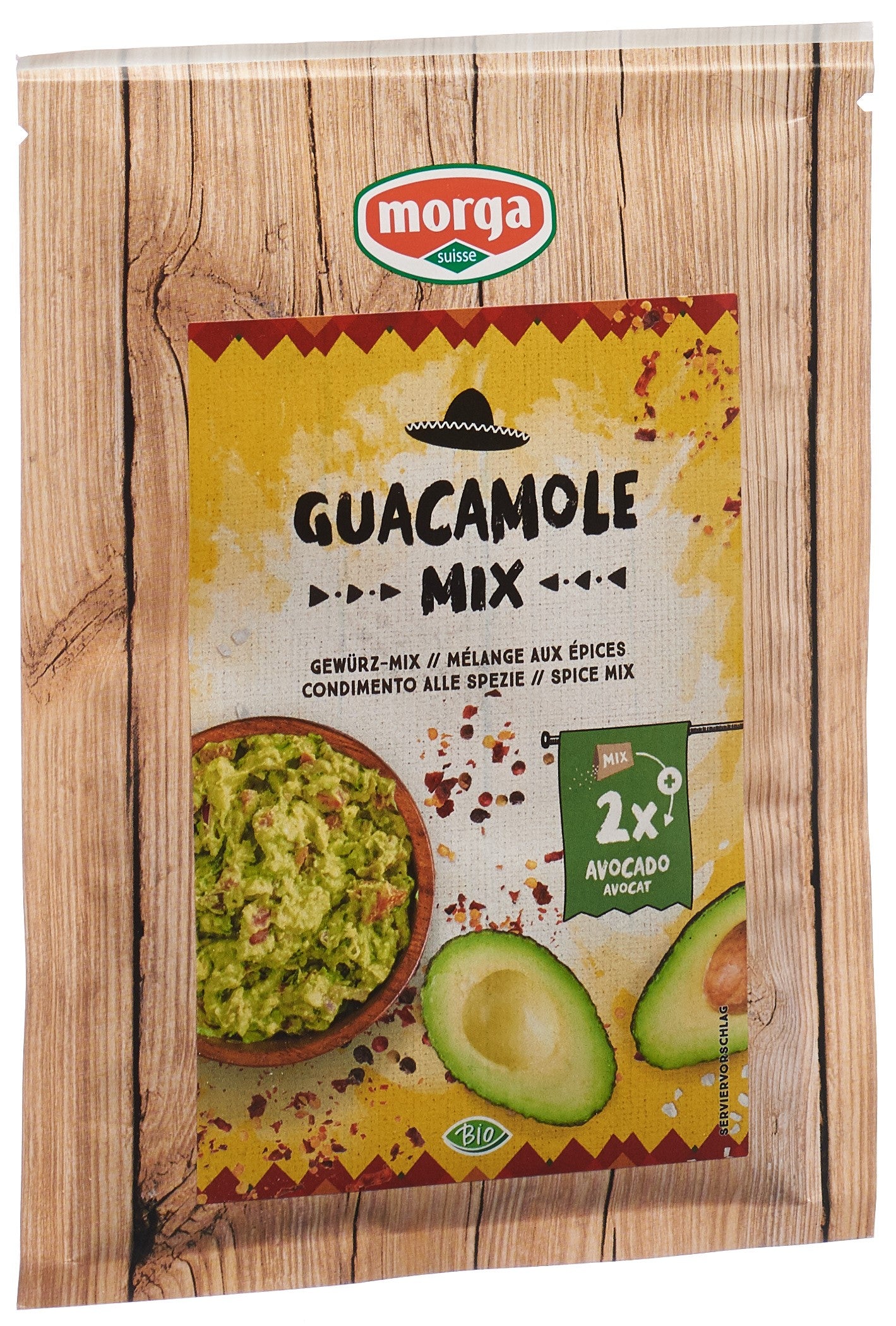 MORGA Guacamole Épices Bio 20 g | Mélange Savoureux et Naturel