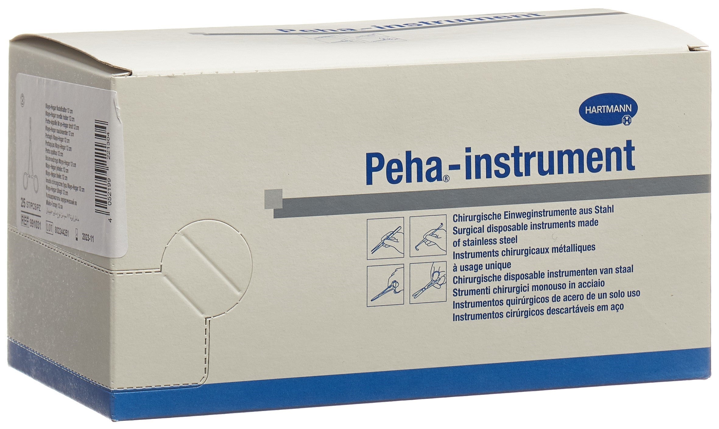 PEHA-INSTRUMENT Porte-aiguille Mayo Hegar 12cm - Chirurgie Précise | Lot 25