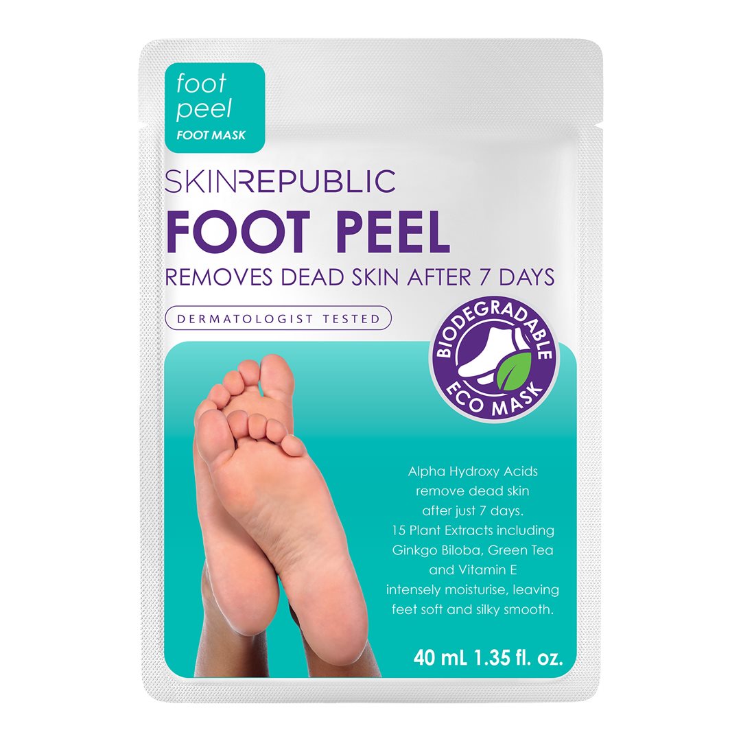 SKIN REPUBLIC Masque Pieds Exfoliant Douceur | 40 ml