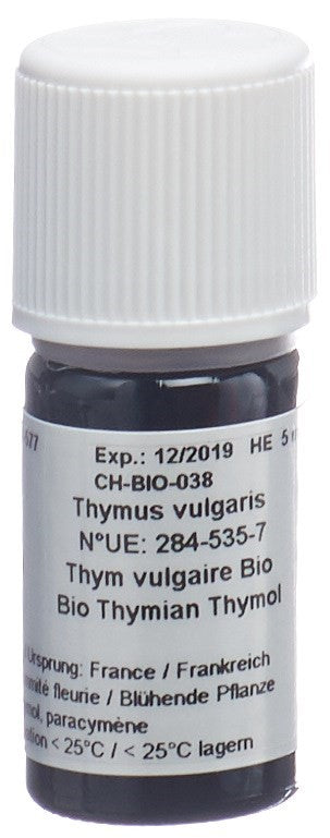 AROMASAN Huile Essentielle Thym à Thymol Bio 5 ml | Respiratoire