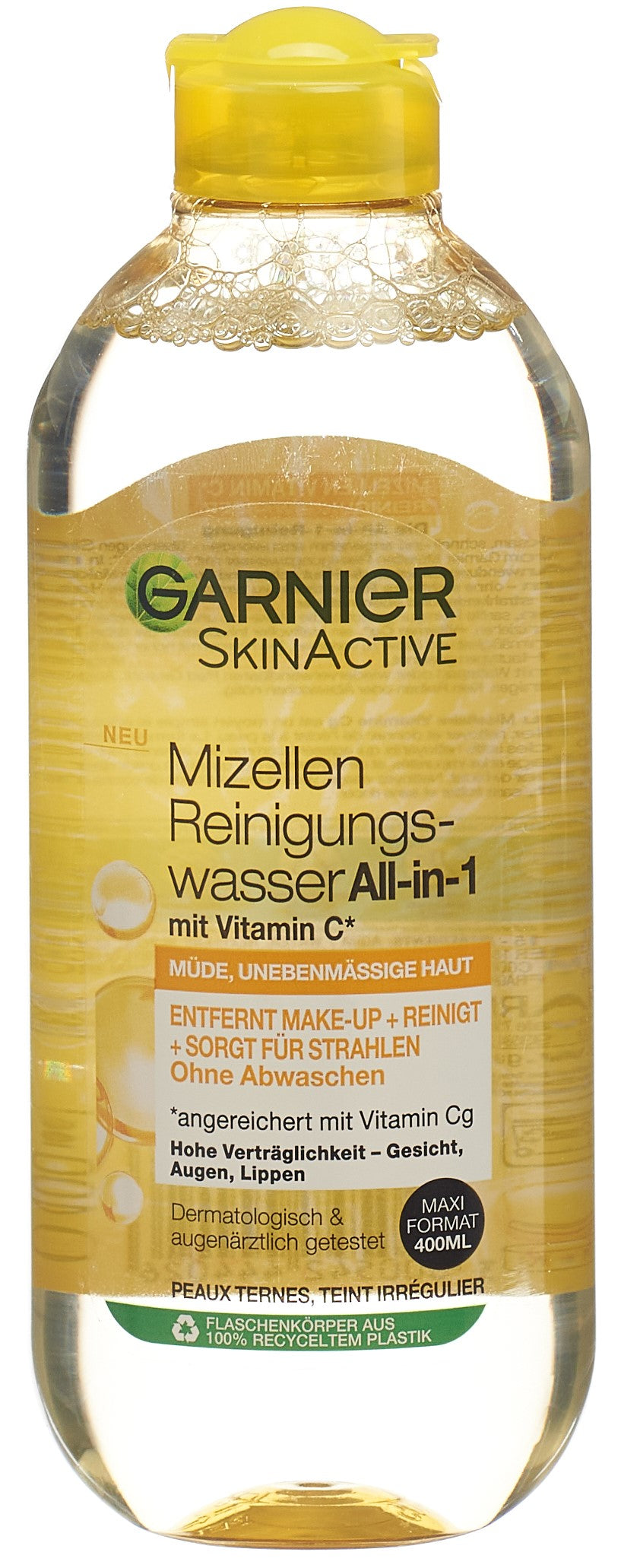 GARNIER Eau Micellaire Vitamine C Éclat | 400 ml