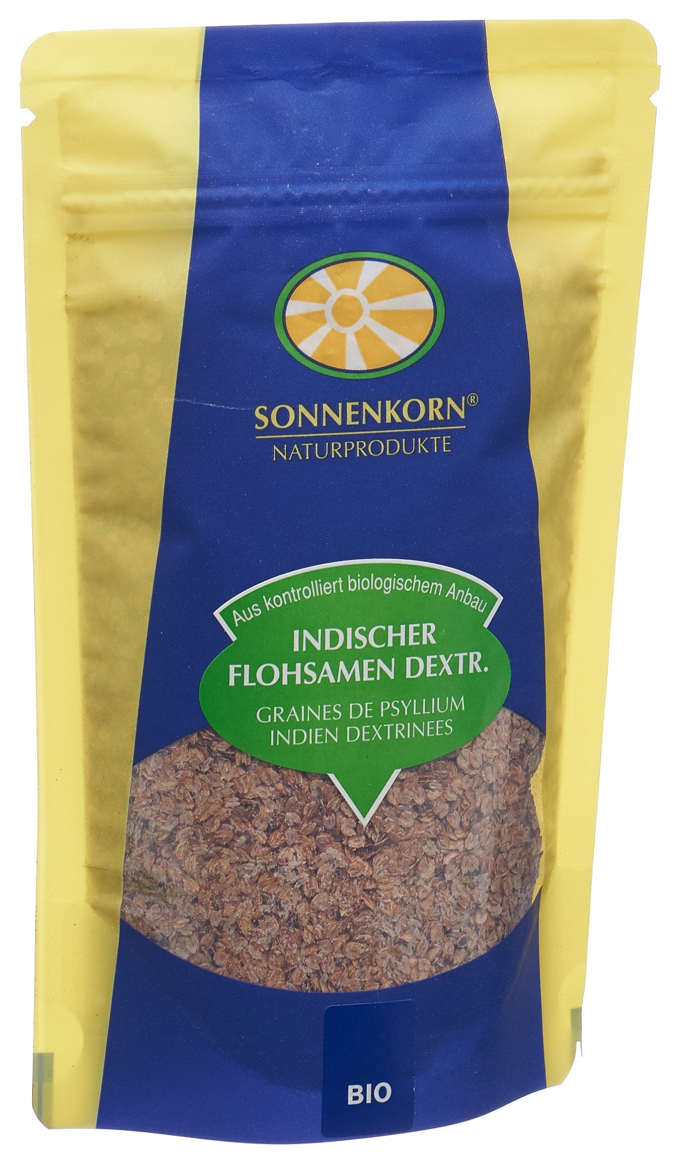 SONNENKORN Psyllium Indien Bio | Fibres Intestinales | 120 g