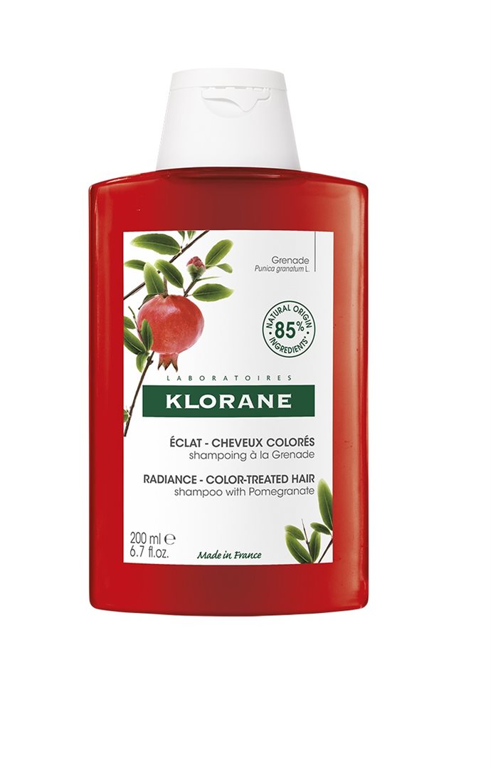 Klorane Shampooing Grenade Cheveux Colorés Brillance | 200 ml