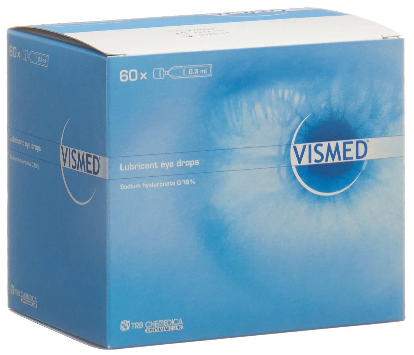 VISMED gtt opht 1.8 mg/ml 60 monodos 0.3 ml