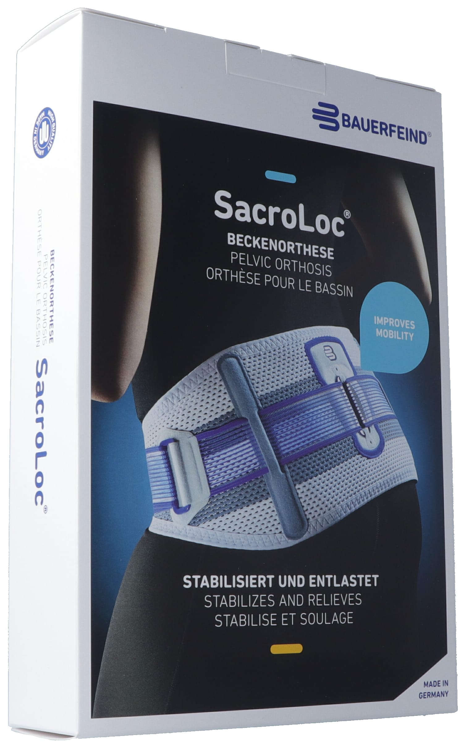 BAUERFEIND SacroLoc Orthèse Stabilisatrice Lombaire Taille 3 | Soutien Dorsal
