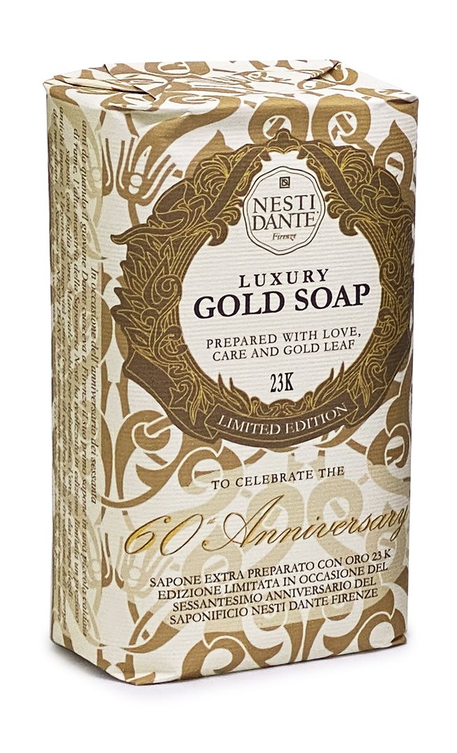 NESTI DANTE Savon de Luxe Or 250 g | Soin Corps Hydratant
