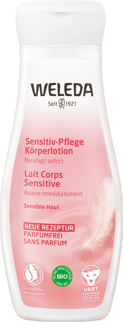 WELEDA lait corps sensitive fl 200 ml