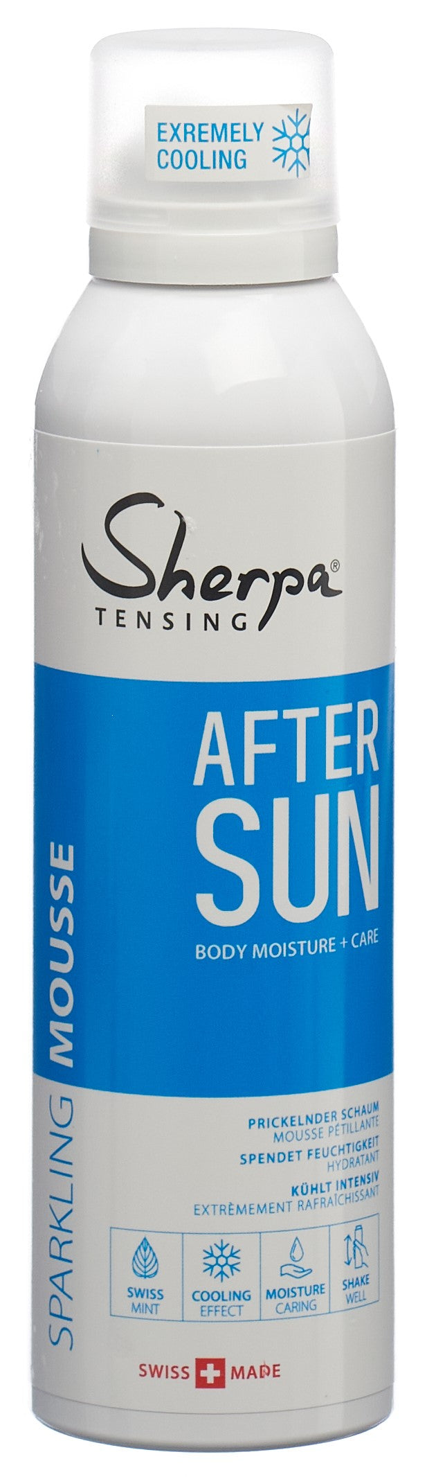 SHERPA TENSING After Sun Sparkling Mousse 200 ml