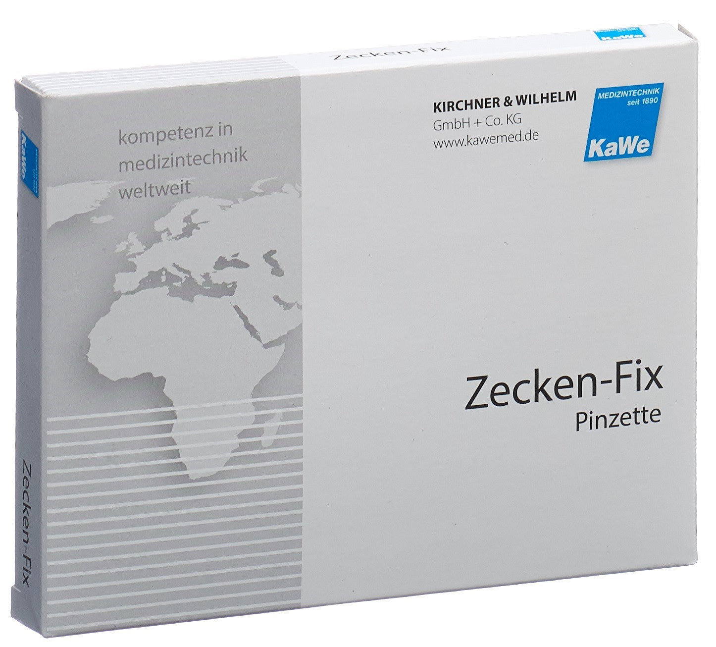 KAWE ZECKEN FIX Pince à Tiques Inox - Retrait Facile et Sûr | Dispositif Médical