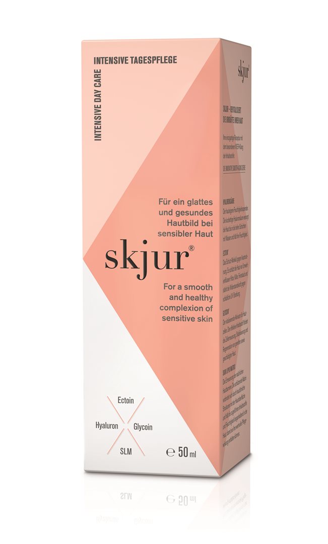 SKJUR Soin de Jour Hydratant 50 ml | Peau Sèche