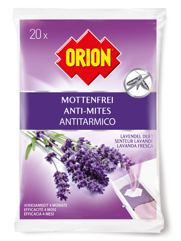 ORION Boules Anti-Mites Efficaces | Lot de 20 Pièces