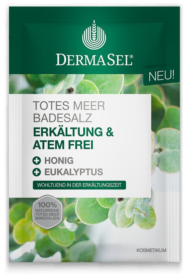 DERMASEL Kristallbad Erkältung & Atemfrei | Bain Apaisant 80 g