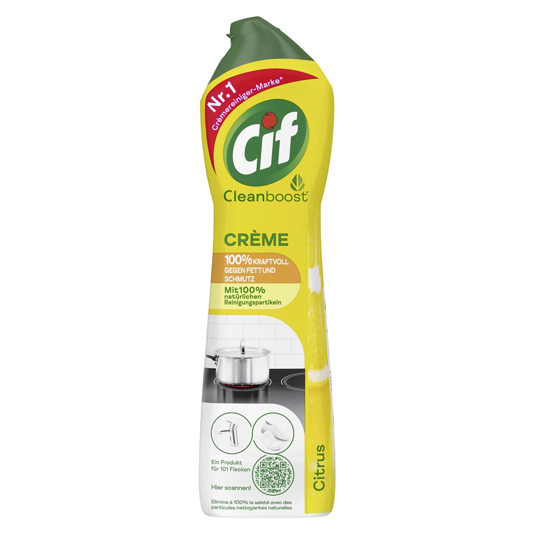 CIF Crème Citron Hydratante Mains et Corps 500 ml