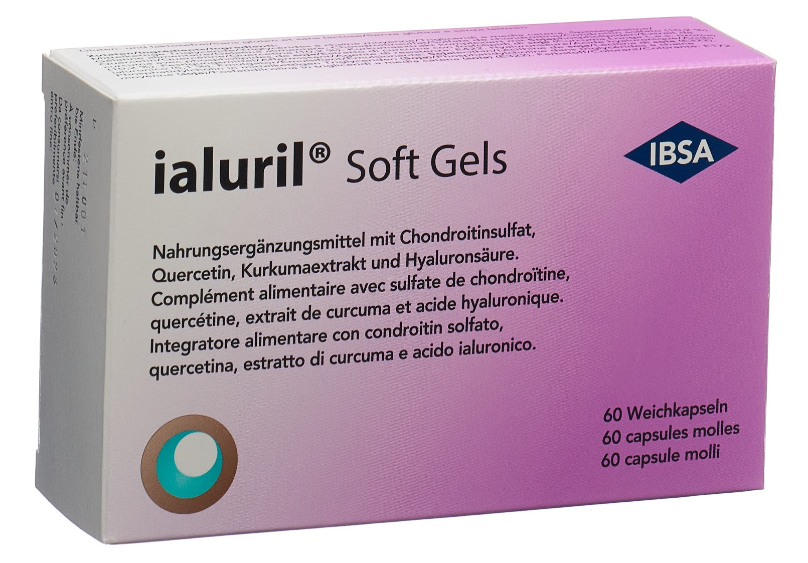 IALURIL Soft Gels Confort Urinaire 60 Gélules