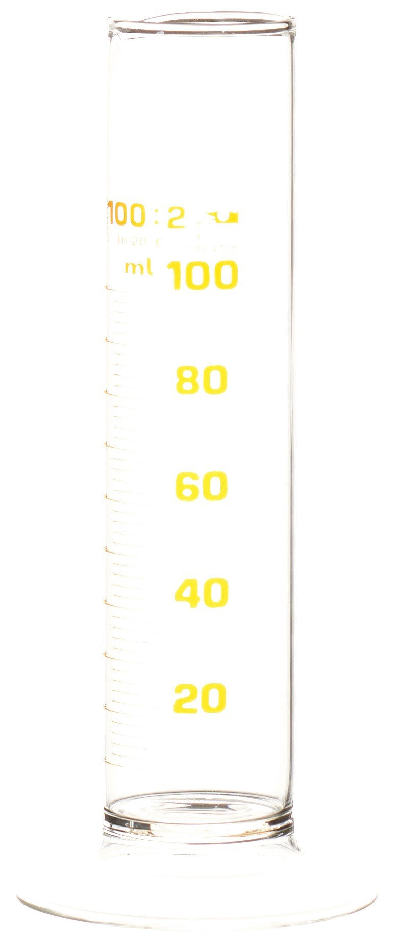ASSISTENT Cylindre Gradué Basse Forme 100ml | Précision Dosage