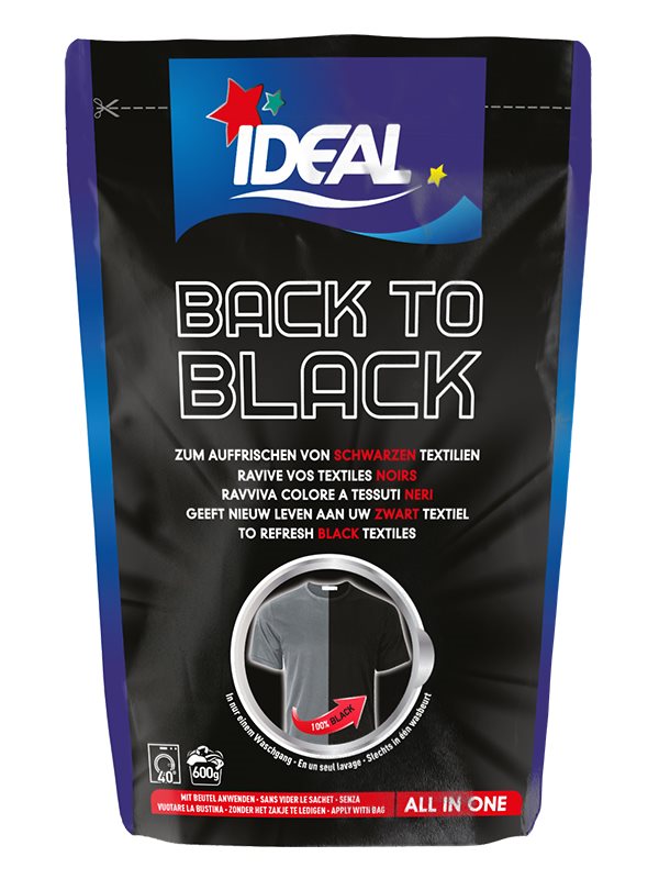 IDEAL Back2Black Soin Cheveux Colorés Noir 400 g
