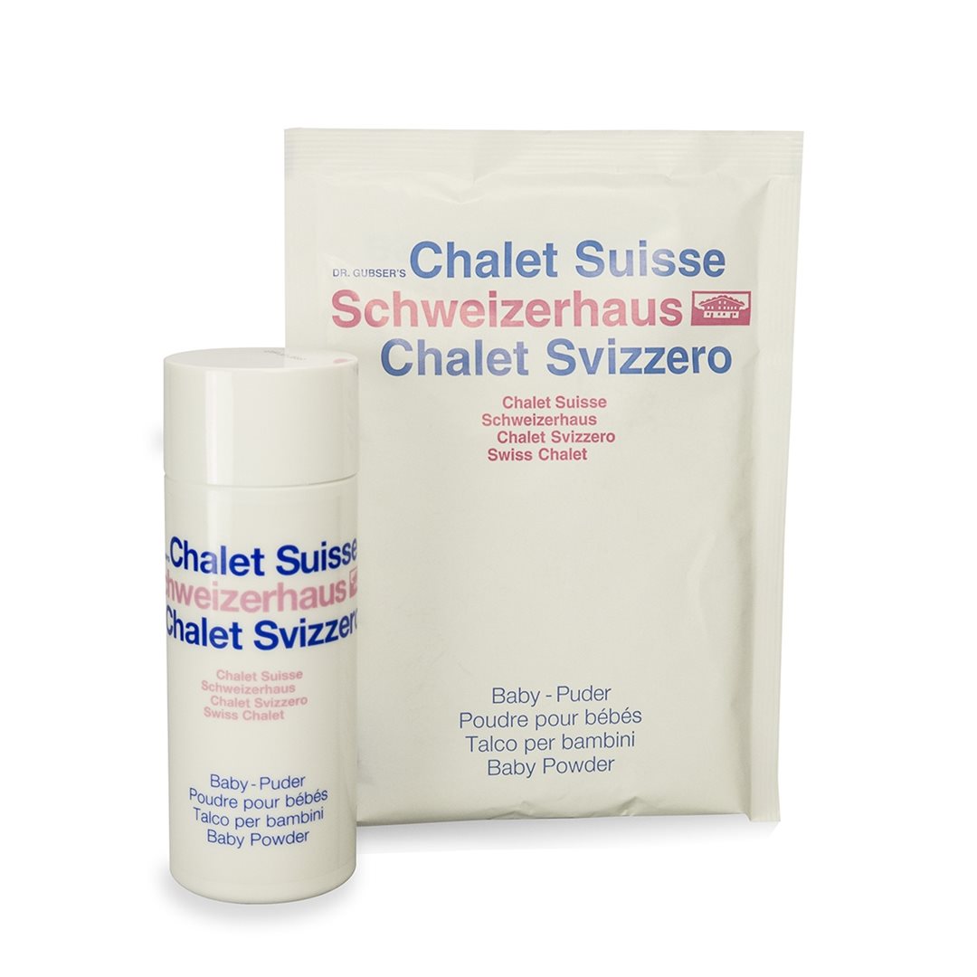 CHALET SUISSE Poudre Bébé Soin Apaisant | Sachet 150 g
