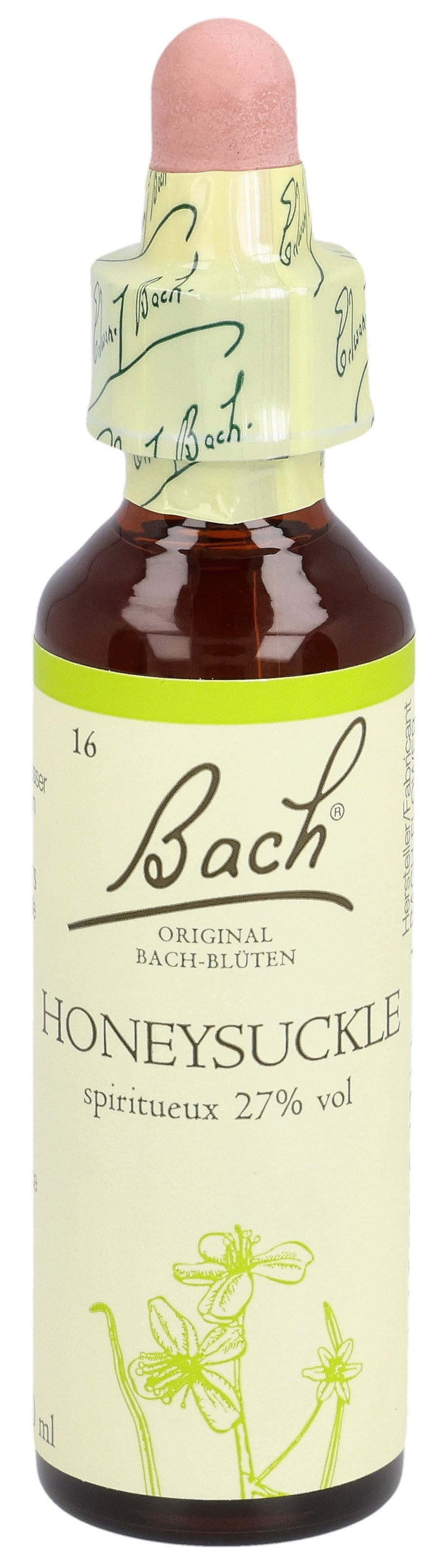 Fleurs de Bach Original Chèvrefeuille N°16 20 ml Calme & Sérénité | Soin Émotionnel