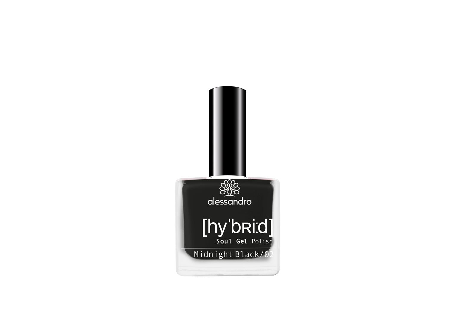 ALESSAN Hybrid Soul Gel Polish Midn Black
