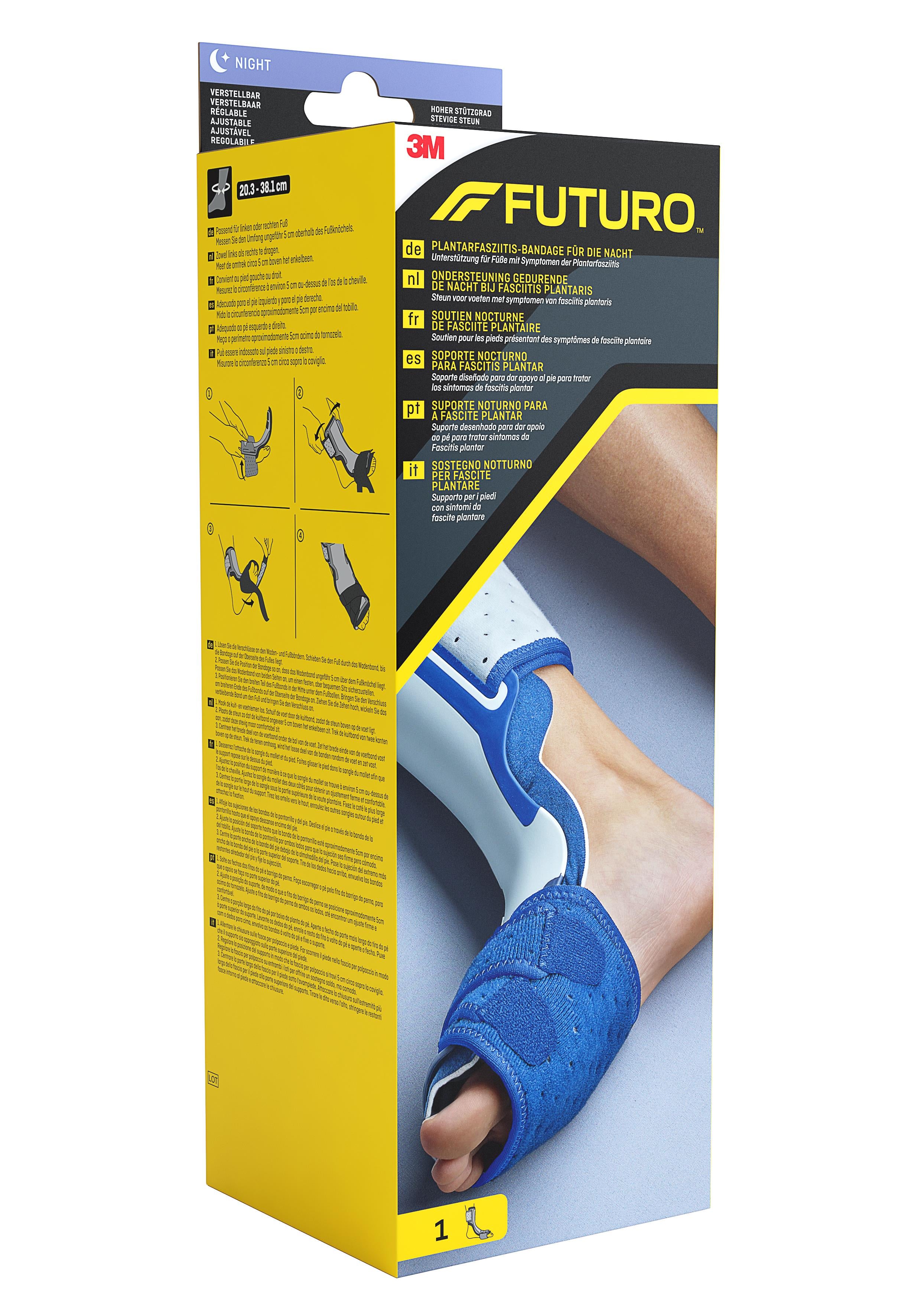 3M FUTURO Orthèse Nocturne Fasciite Plantaire Soulagement Douleur | 1 Unité