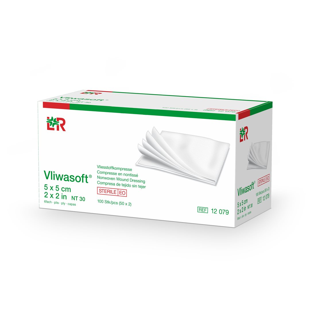 VLIWASOFT fibre n-tiss 5x5cm 6 c st 50 x 2 pce