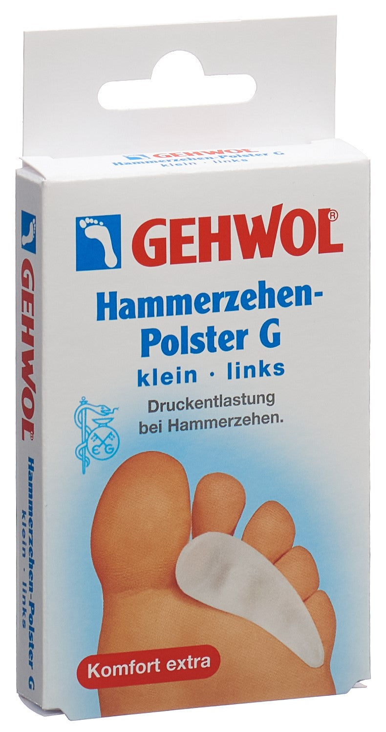 GEHWOL Coussin Orteils en Marteau Petit Gauche | Soulagement Douleur
