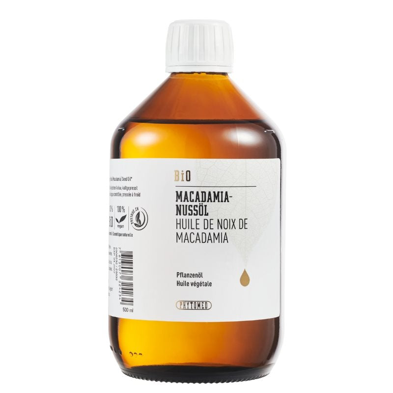 PHYTOMED Huile Macadamia Bio 500ml | Nutrition Intense
