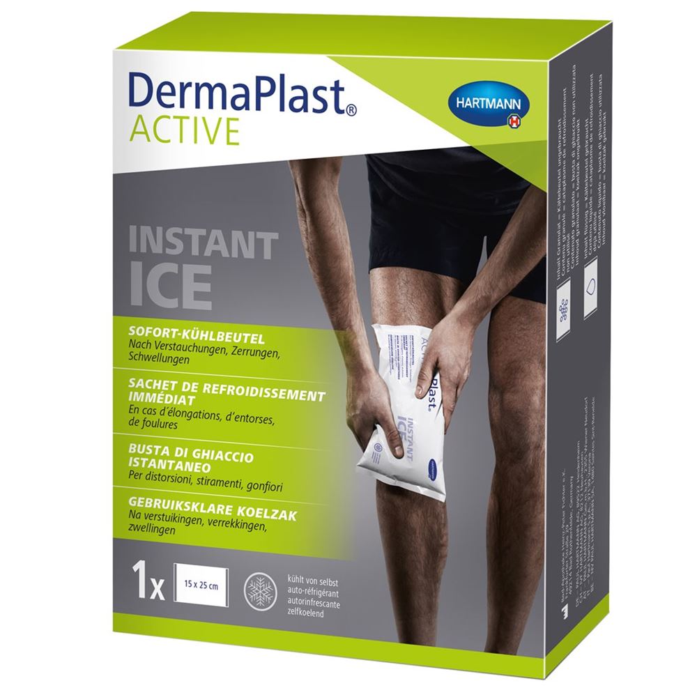 DERMAPLAST Active Instant Ice 15x25cm Compresse | Fraîcheur