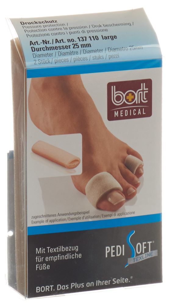 BORT PEDISOFT Texline Druckschutz L | Protection Pied