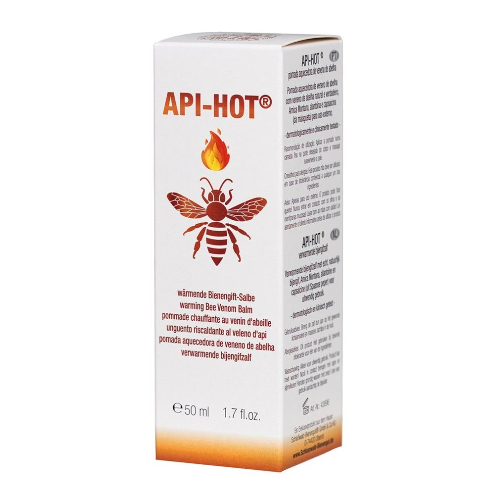 API-HOT Huile Herbale 50ml | Chaleur Musculaire