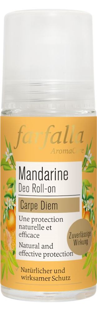 FARFALLA Déodorant Agrumes Mandarine 50ml | Fraîcheur
