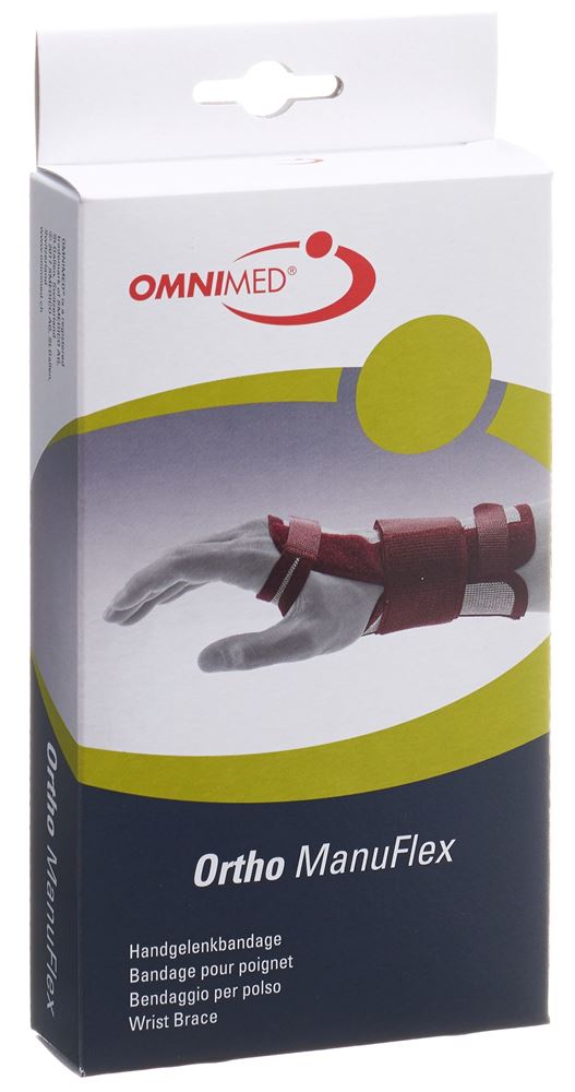 OMNIMED Ortho Manu Flex Handgelenk XS 16cm | Gauche