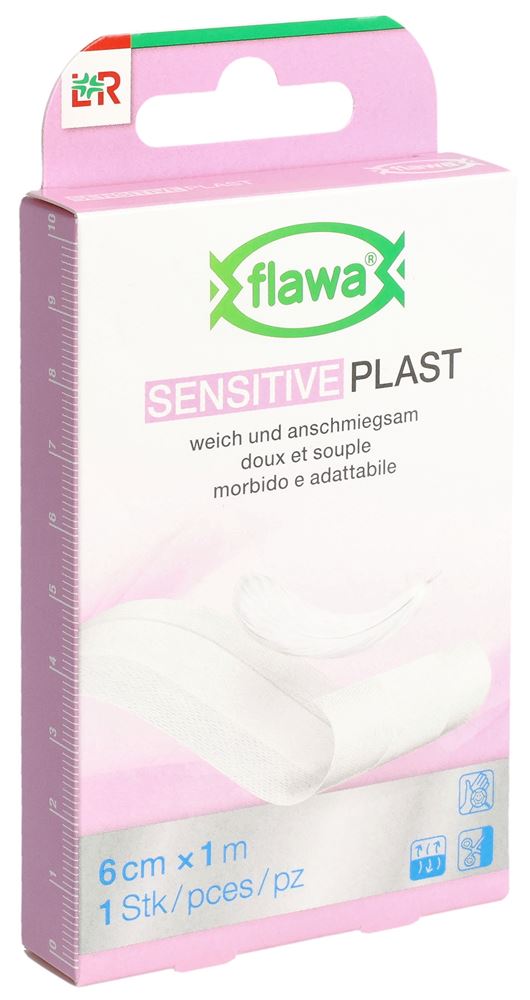 FLAWA Sensitive Plast Pansements 6cmx1m | Pansements
