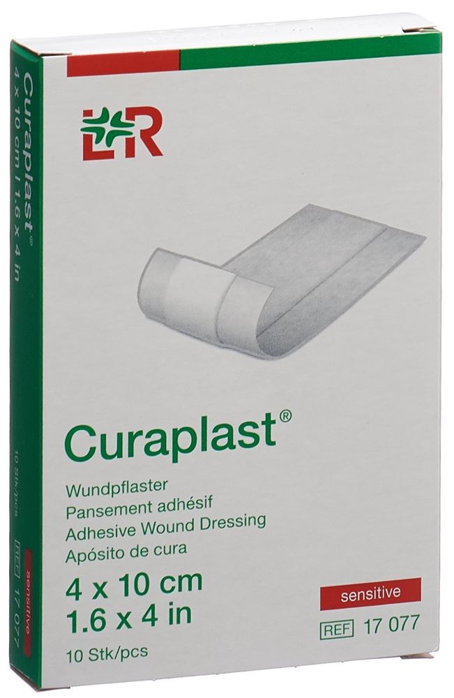 CURAPLAST Wundverband 4cmx10cm | 10 pièces