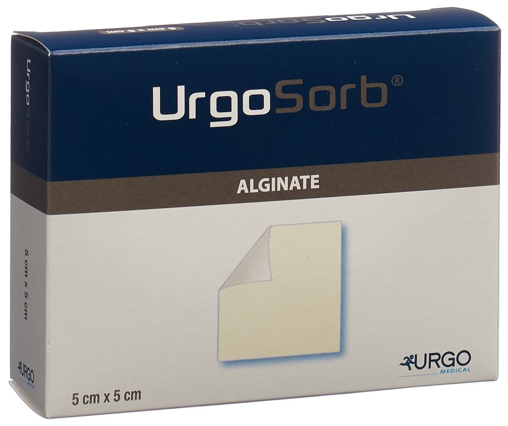 URGOSORB Alginate Compresses 5x5cm | 10 pièces