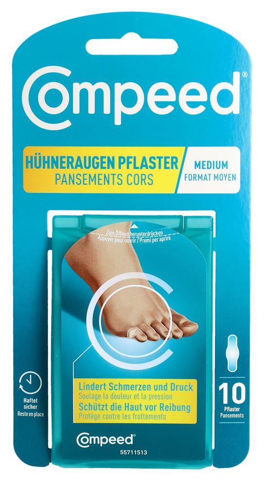 COMPEED Pansement Cors Medium 10 pièces | Soin