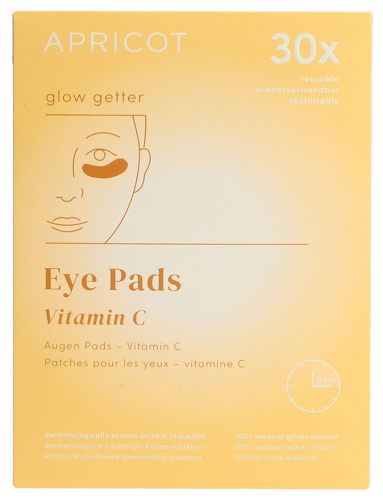 APRICOT Pad Yeux Glow Better | Réutilisable 2 pièces