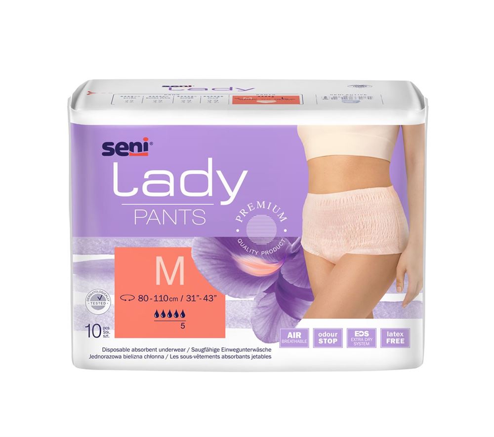 SENI Lady Pants M Protections 10 pièces | Confort