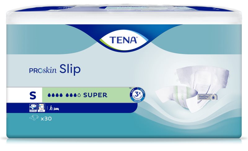 TENA Slip Super Small Protections 30 pièces | Absorption Maximale